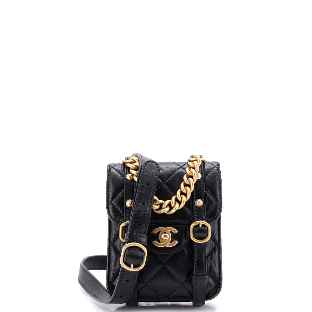 Chanel City School Flap Messenger Bag #220660C44B